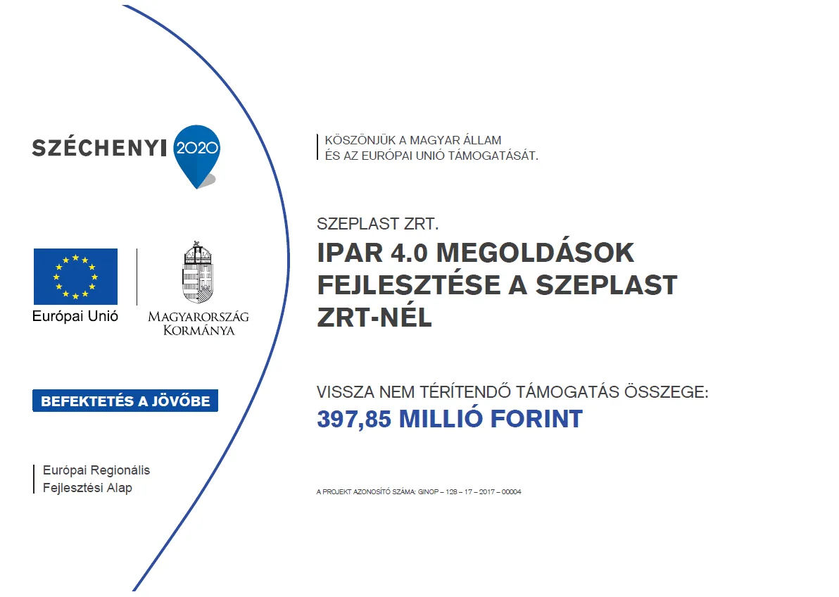 Széchenyi 2020 Szeplast